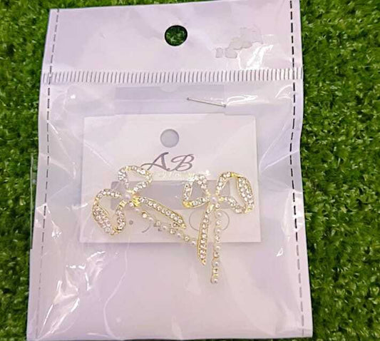 Bow earrings
